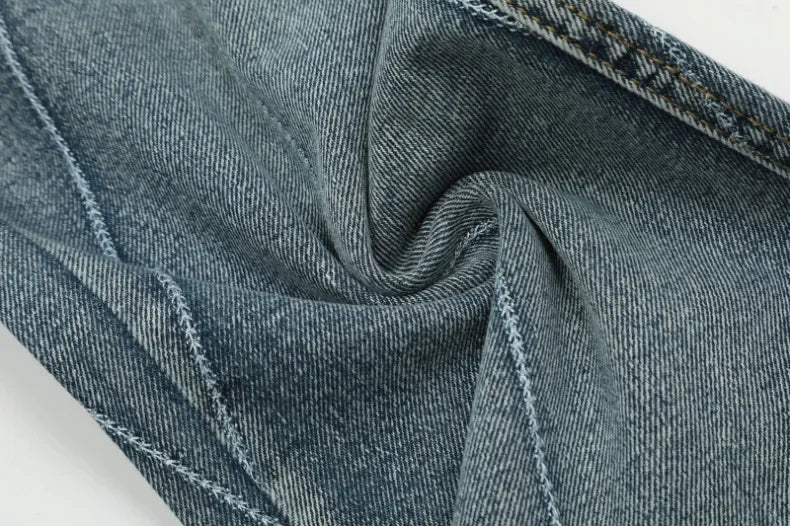 Spider Web Embroidered Jeans