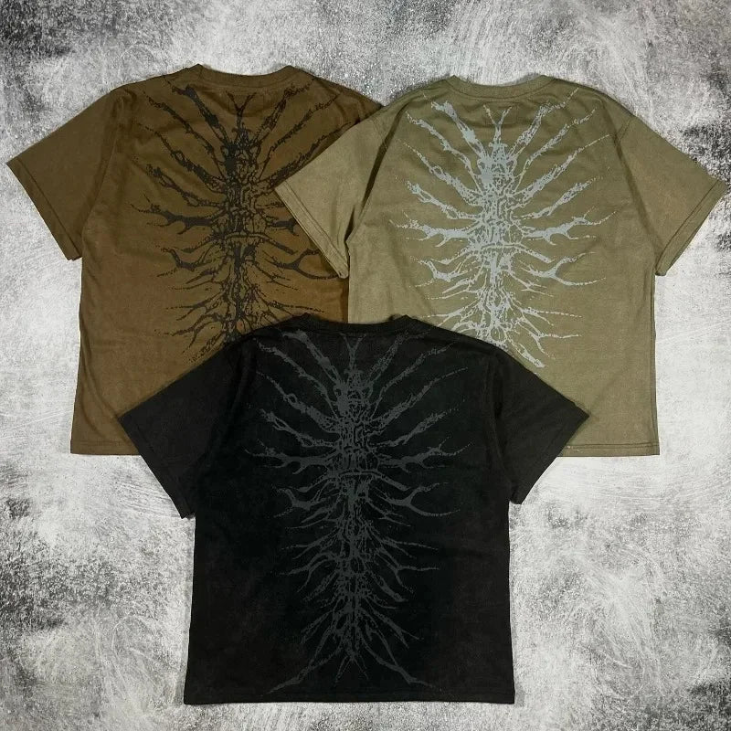 Splattered Spine Tee