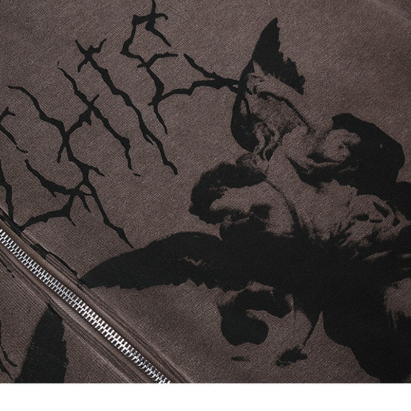 Angel Zip Up