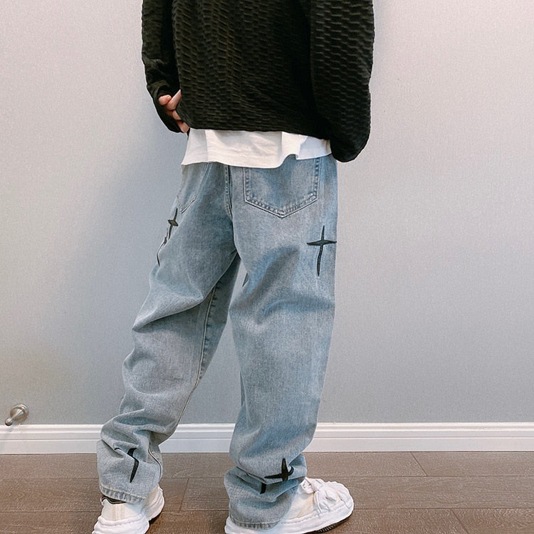 Black Cross Trousers