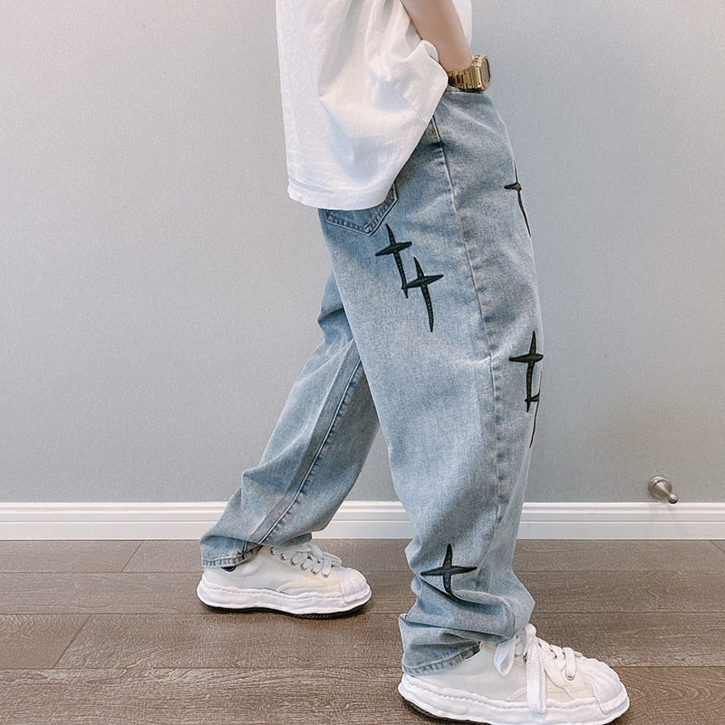 Black Cross Trousers