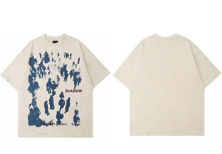 Beige Shadow Tee