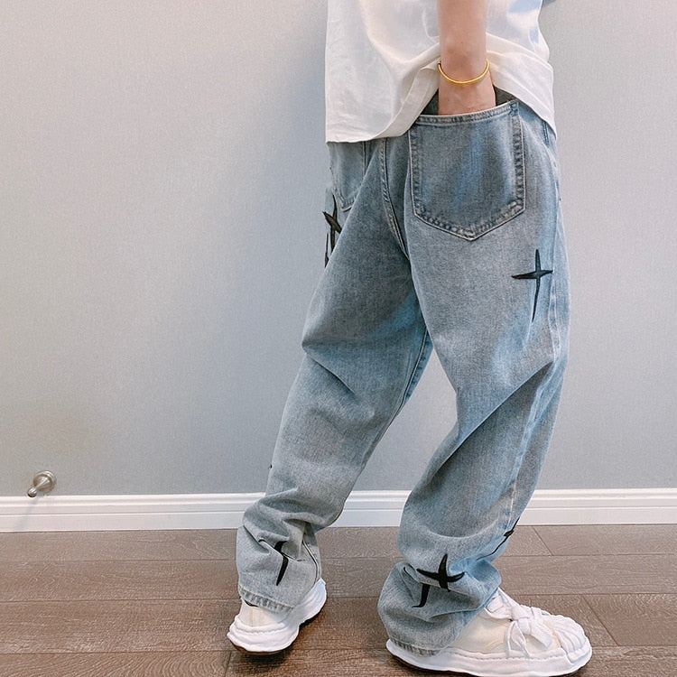 Black Cross Trousers