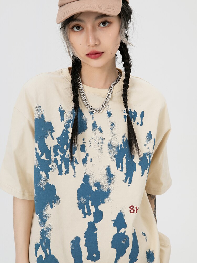 Beige Shadow Tee