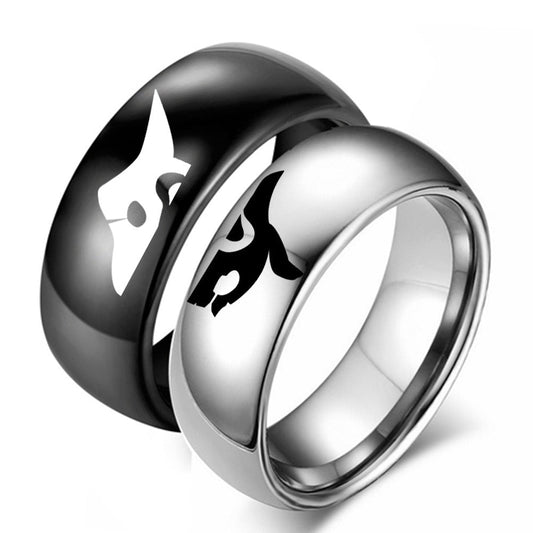"Never One Without the Other" rings for couples
