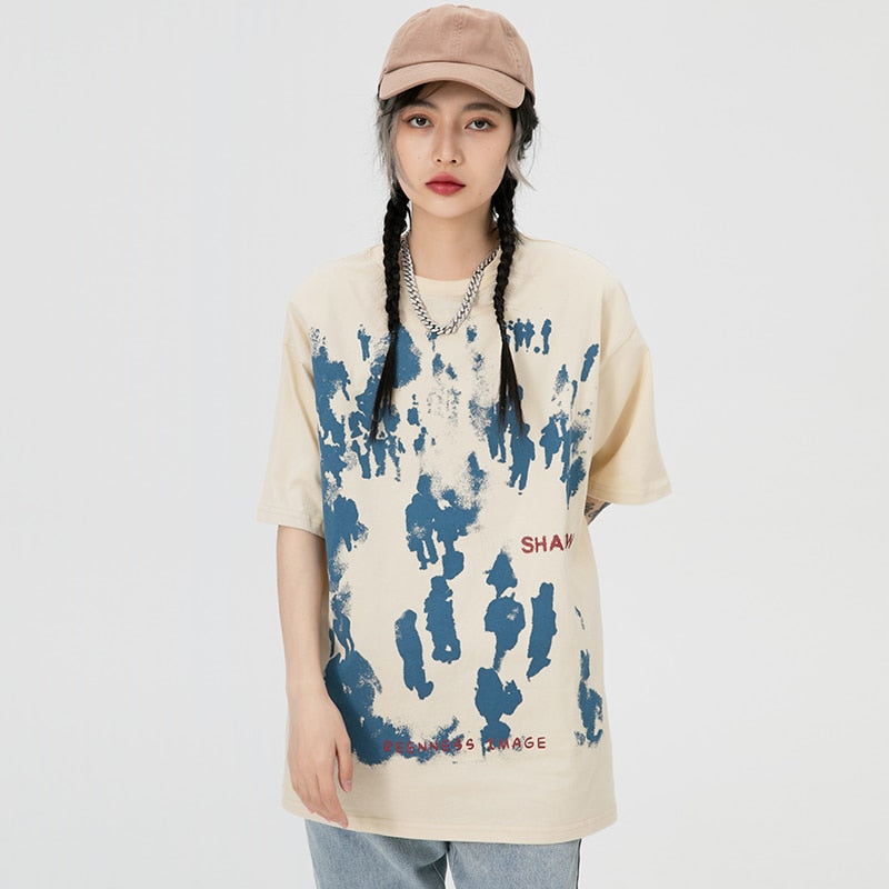 Beige Shadow Tee
