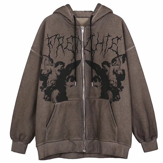 Angel Zip Up