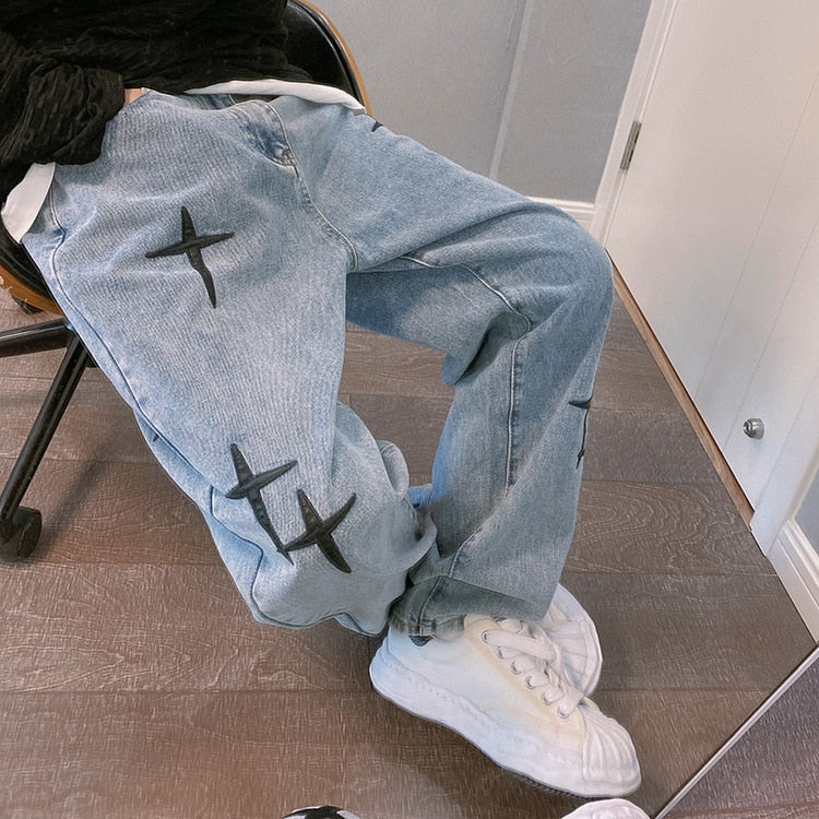 Black Cross Trousers