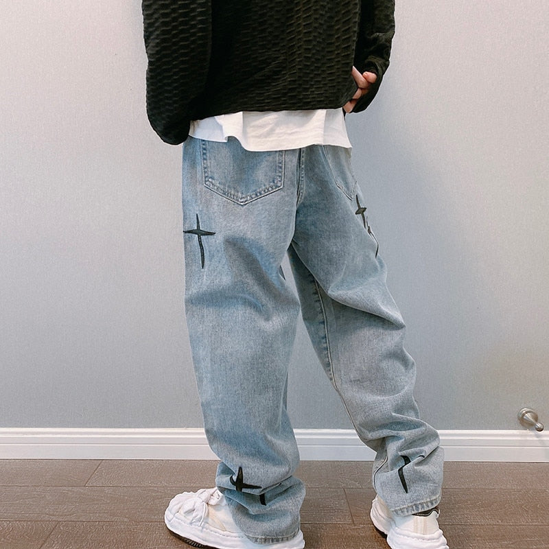 Black Cross Trousers