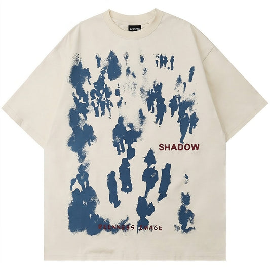 Beige Shadow Tee