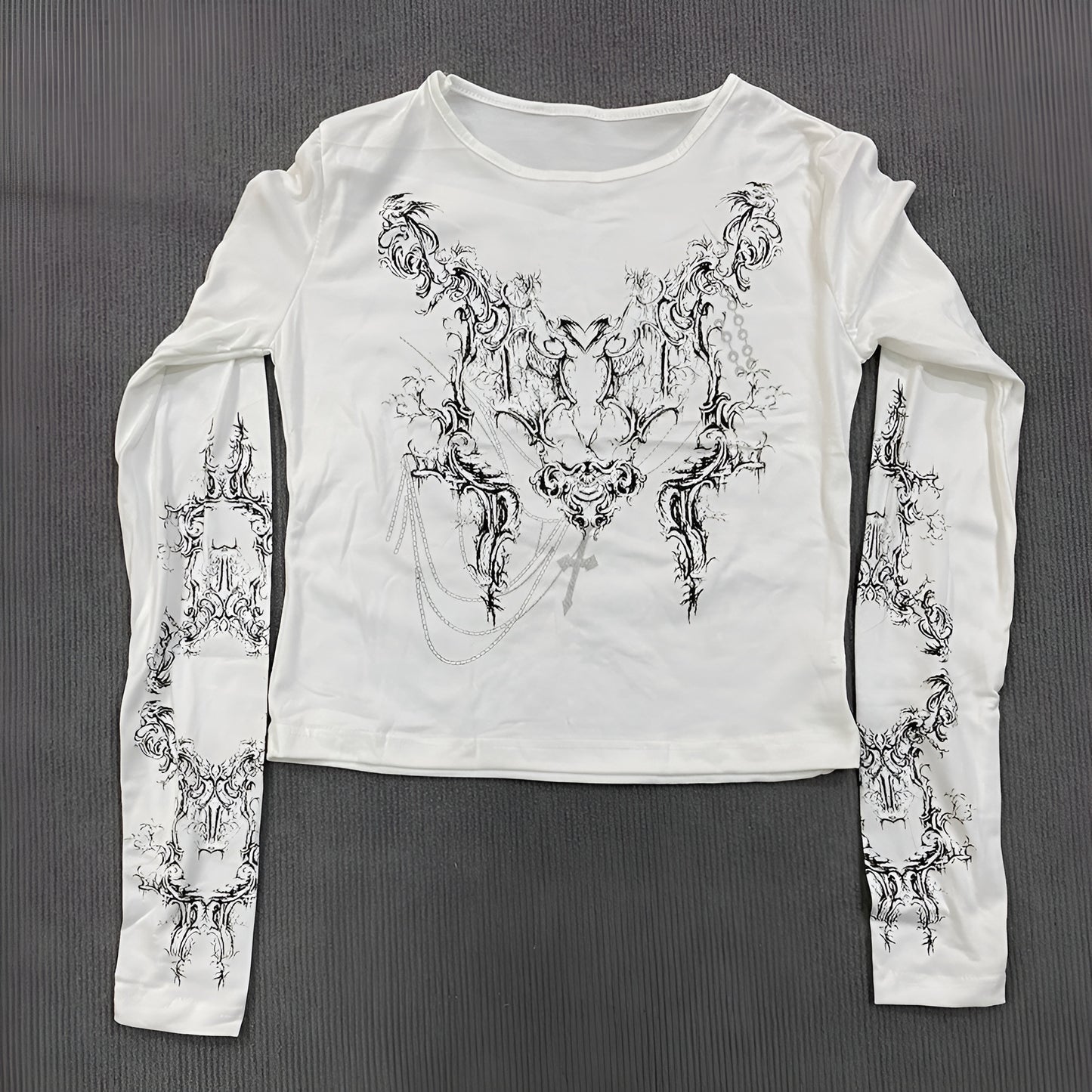 White Graphic Tee